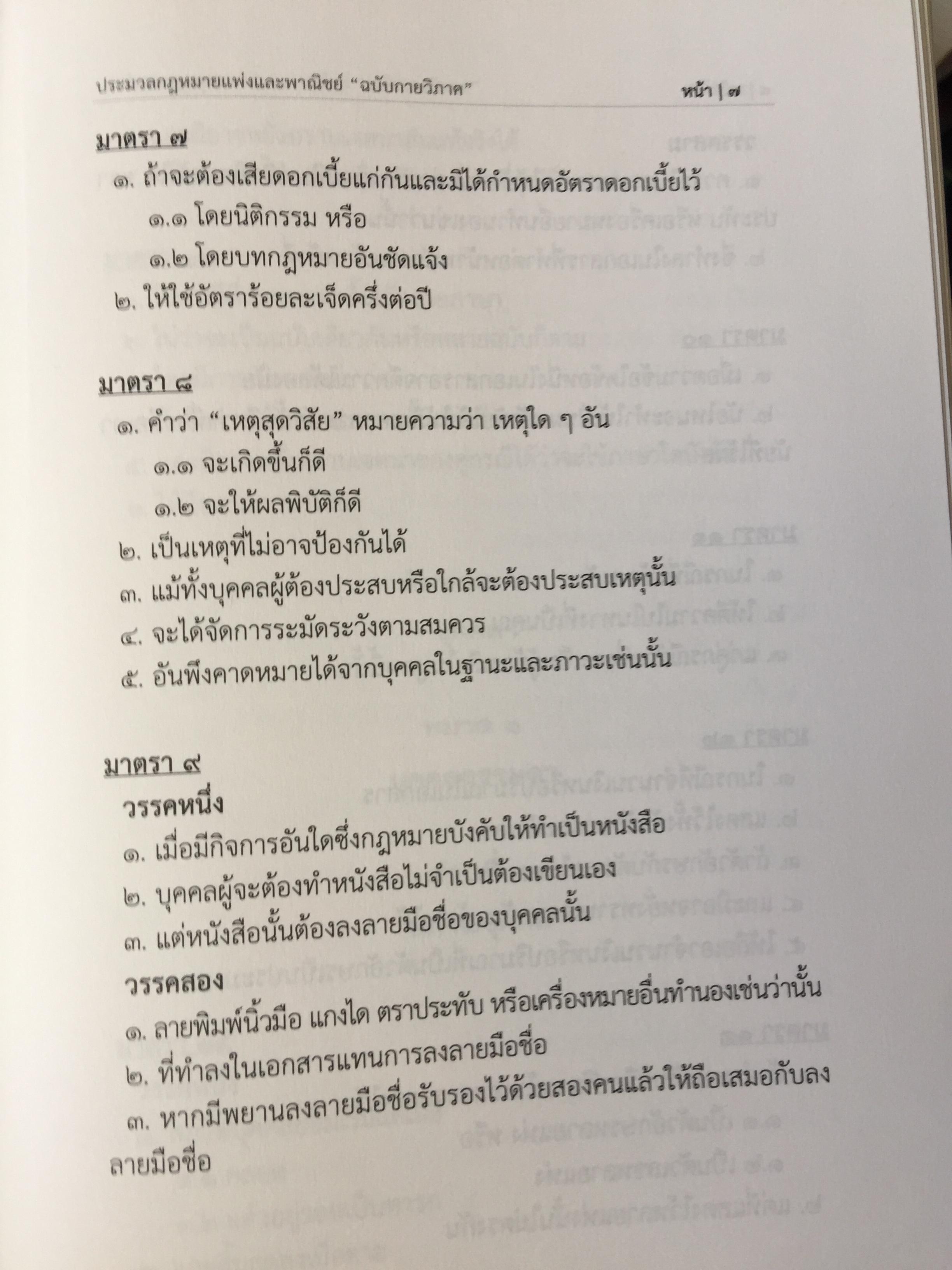 ประมวลกฎหมายแพ่งและพาณิชย์. The Civil and Commercial Code. ฉบับกายวิภาค Anatomy Edition ผู้เขียน ธิติพล ศรีประทักษ์ ผู้พิพากษา 0 กก.