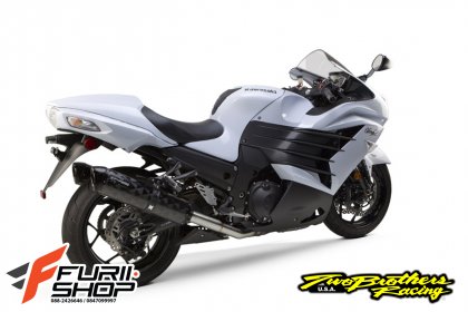 ท่อมอเตอร์ไซค์ ท่อไอเสียTwo Brother slip on carbon black ZX14