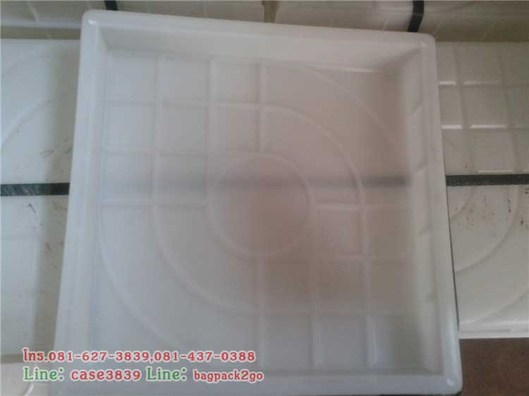 แม่พิมพ์บล็อคคอนกรีต ลายอินฟินีตี้ หรือแม่พิมพ์ลายสเปนขนาด 30x30x5 cm