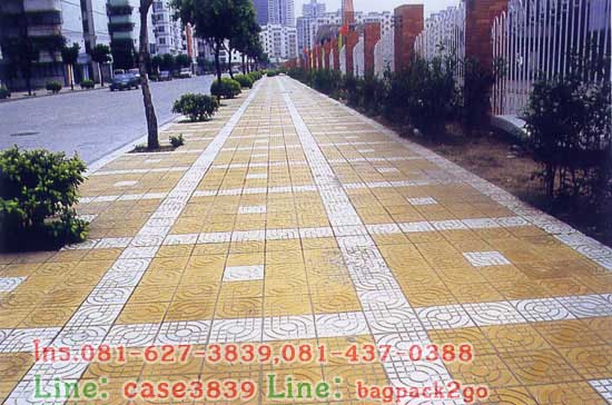 แม่พิมพ์บล็อคคอนกรีต ลายอินฟินีตี้ หรือแม่พิมพ์ลายสเปนขนาด 30x30x5 cm