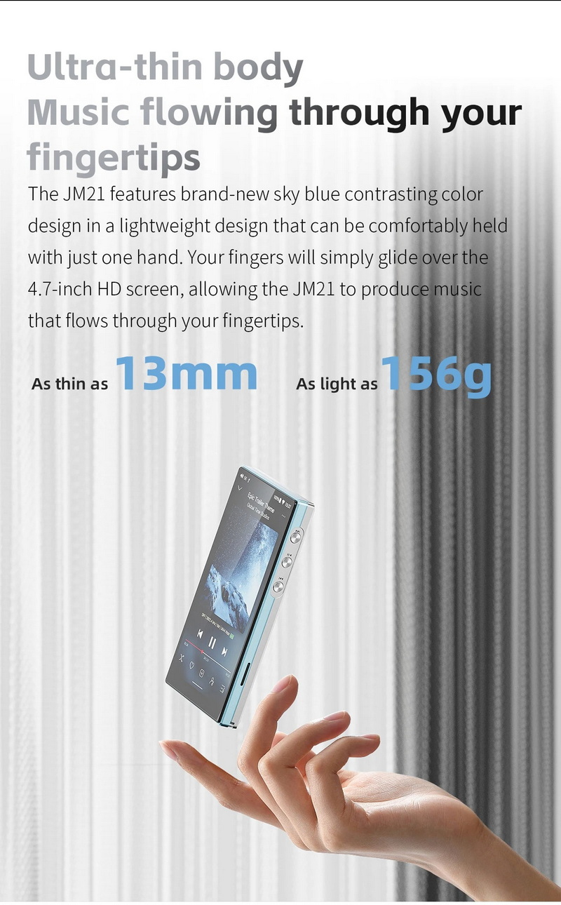 FiiO JM21 DAP พกพา ชิป Dual CS43198 + Dual SGM8262 รองรับ Hi-Res ประกันศูนย์ไทย