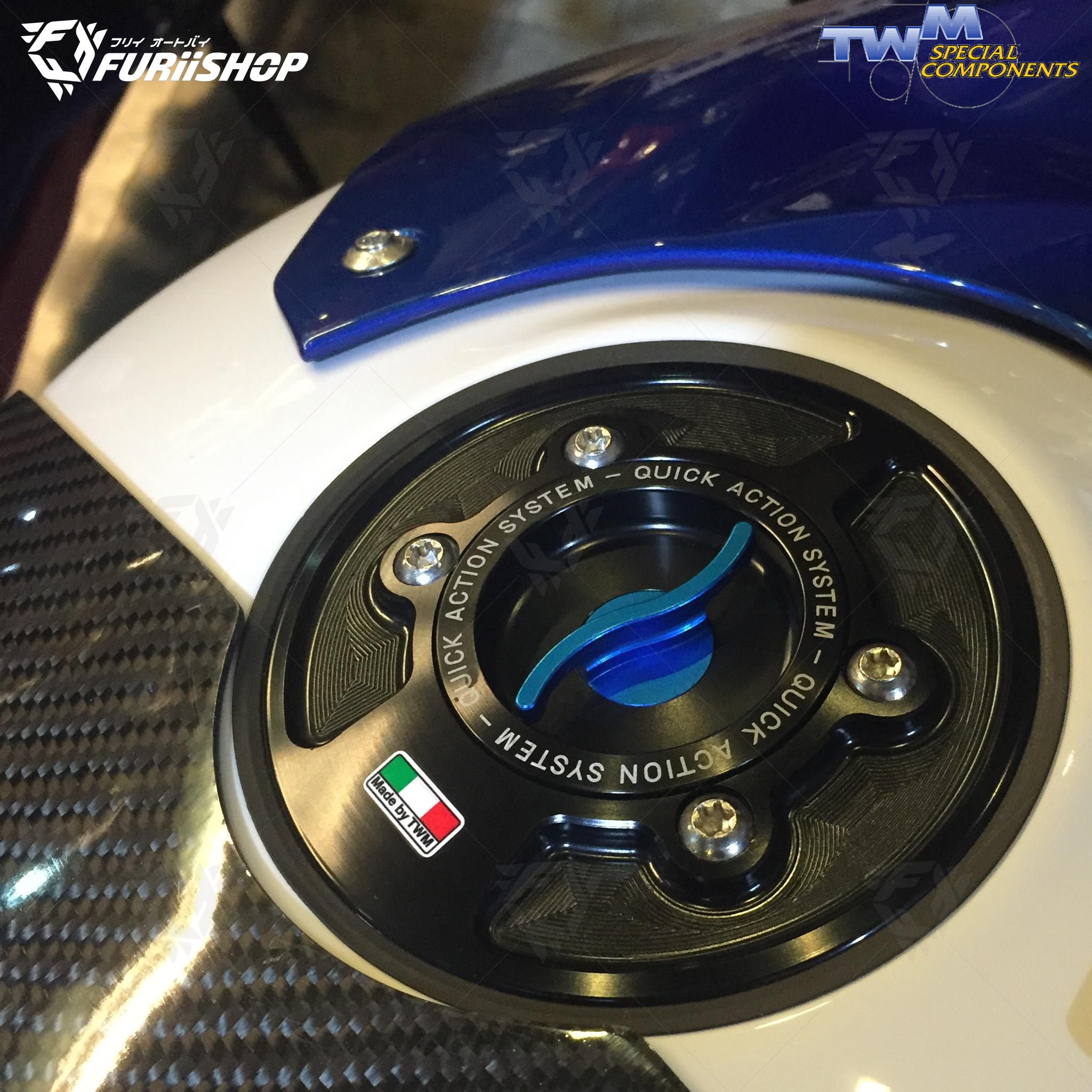 ฝาถัง TWM For : M1000R/M1000RR/R NINE T/S1000R/S1000RR