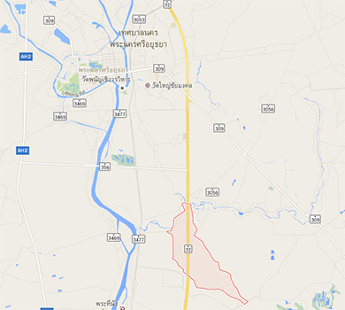 ที่ดินเปล่า19ไร่ ตำบล บ้านหว้า อำเภอ บางปะอิน พระนครศรีอยุธยา