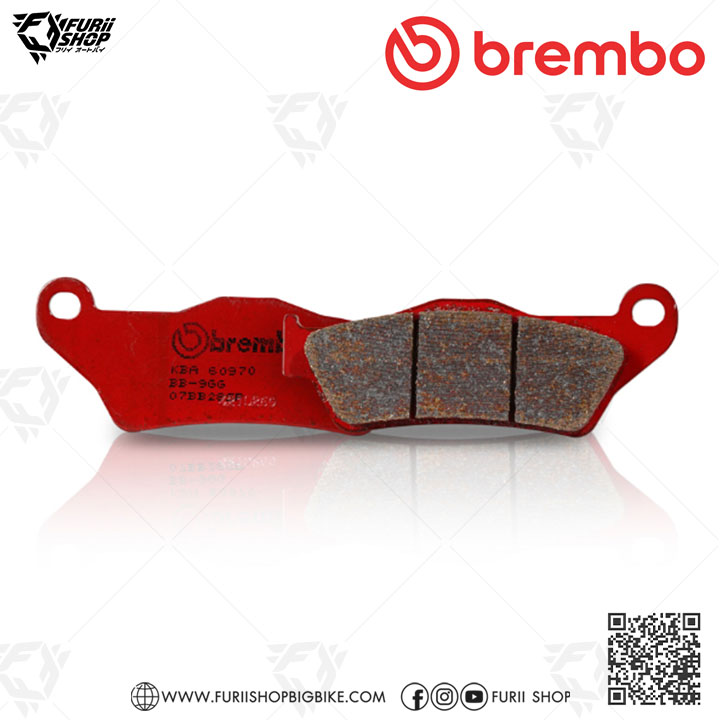 ผ้าเบรก Brembo (07BB28SP) : for BMW : R1200GS 08-18 / K1300S 09-15 / S1000XR 15-19 / SP