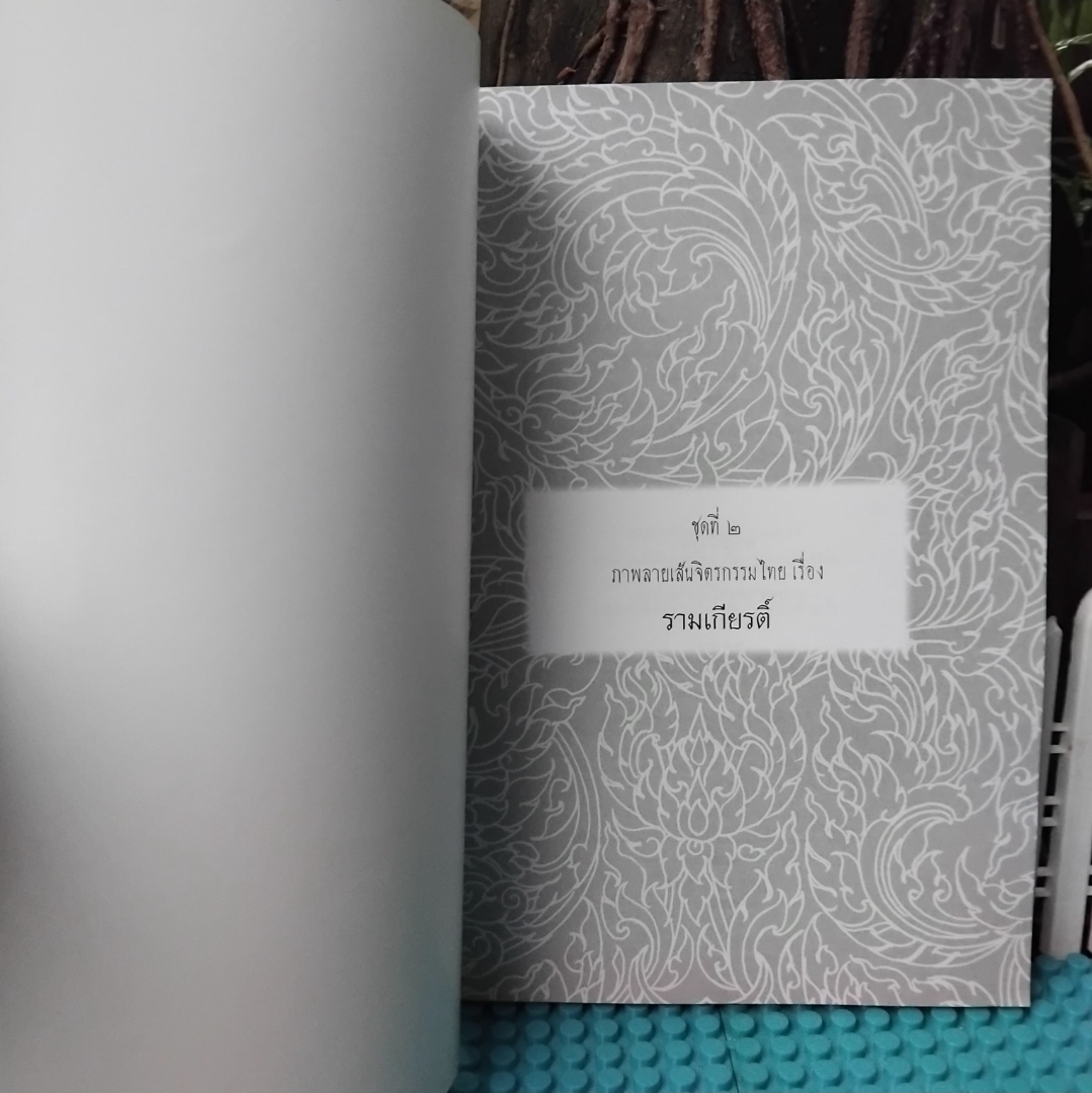 ภาพลายเส้นจิตรกรรมไทย 1 ชุด มือ1 โดย สำนักพิมพ์ พิมพ์ทอง หายาก ไม่มีพิมพ์เพิ่ม