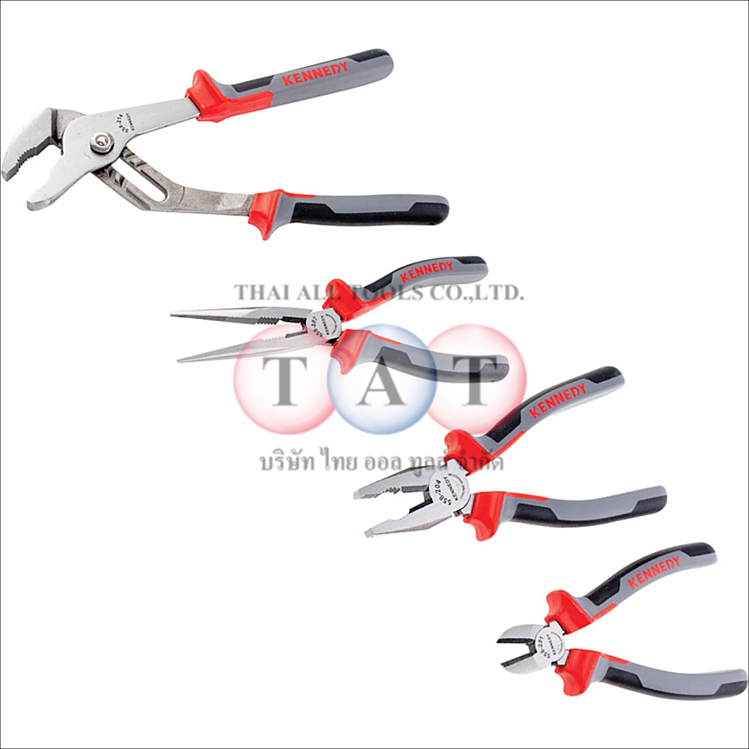 ชุดคีม PRO-TORQ 4ชิ้น KENNEDY KEN5582110K