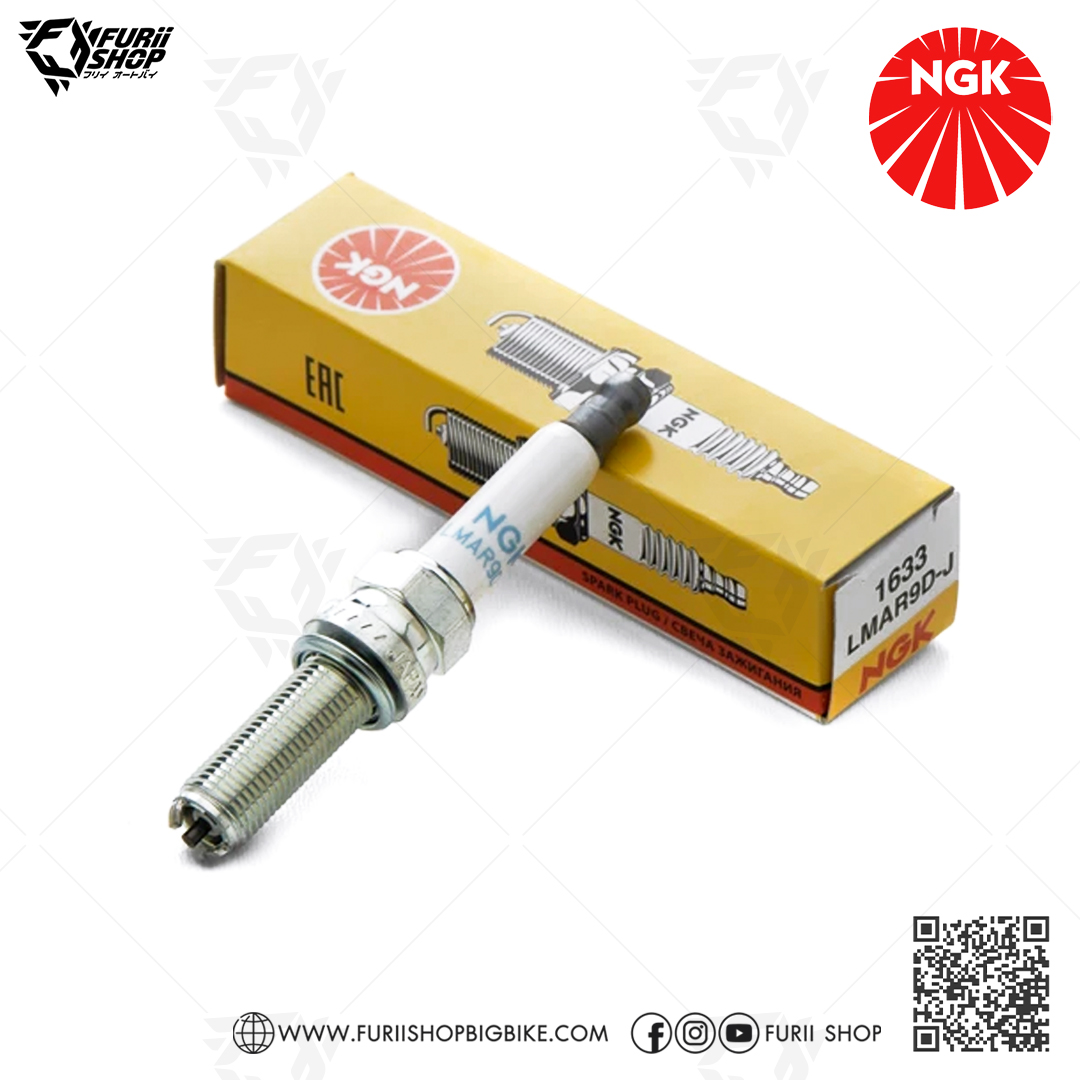 หัวเทียน NGK LMAR9D-J ขั้ว Nickel Multigrounded ใช้สำหรับ BMW S1000RR G310R G310GS (1 หัว)