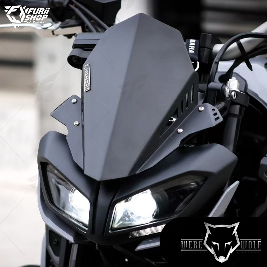 ชิลด์หน้า Were Wolf X-01 : for Yamaha MT09 2017-2020