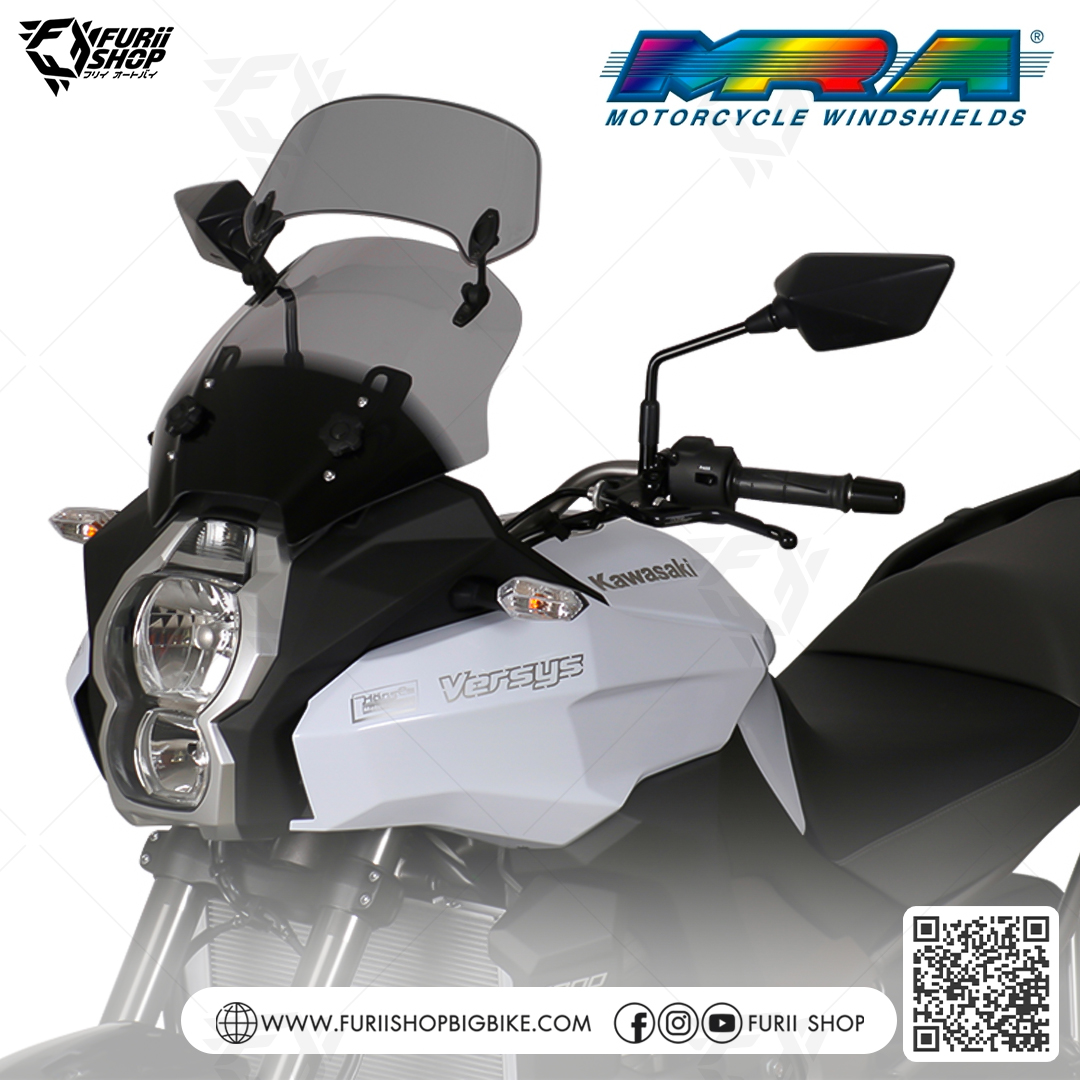 ชิลด์ MRA Windshield XCTM 2 Steps : for Kawasaki Versys 1000 2019-2022/SE 2019-2022-18