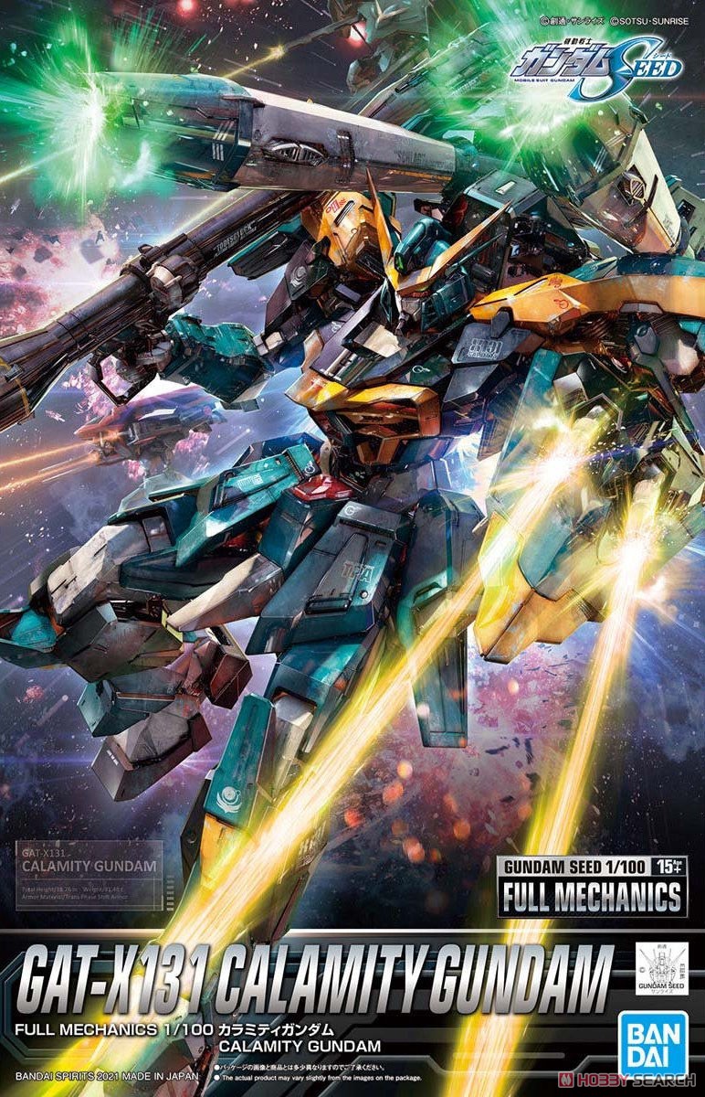 Full Mechanics Calamity Gundam (1/100) (Gundam Model Kits)