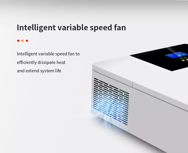 SRNE Hybrid off grid inverter 5kW รุ่นขนานเครื่องได้, รุ่นรับไฟแผง 500V, สตาร์ทมอเตอร์ได้ถึง 2แรงม้า