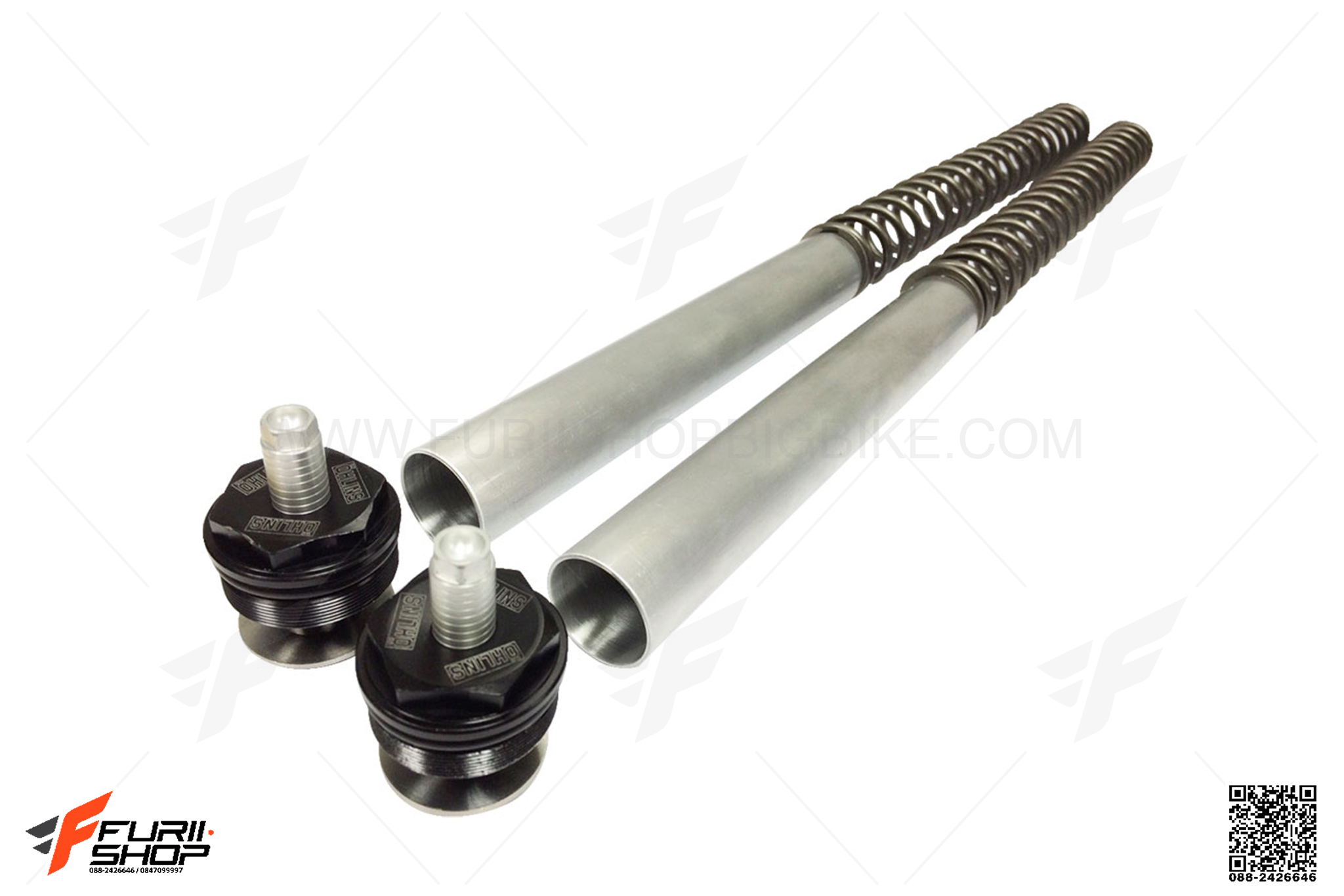 สปริงโช๊คหน้า OHLINS FSK107 FOR KAWASAKI ER6N