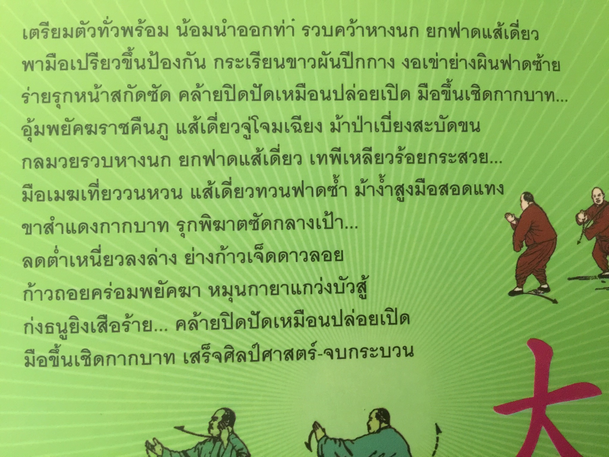 มวยพลังภายใน ไทเก๊ก(มวยไท้จี๋ตระกูลหยาง) 2,500 กรัม