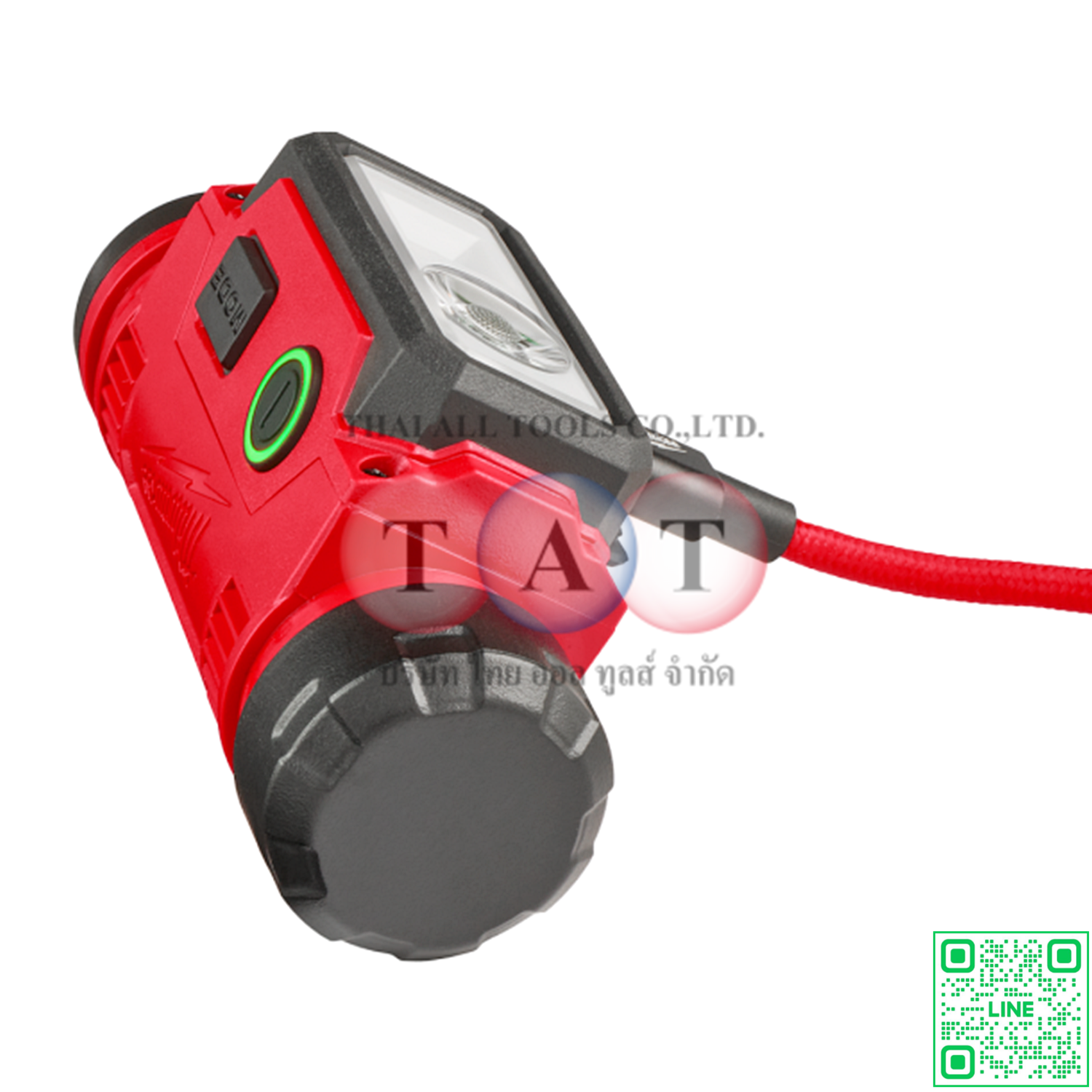 Milwaukee L4 HL2-301 ไฟฉายคาดหัว REDLITHIUM™ USB