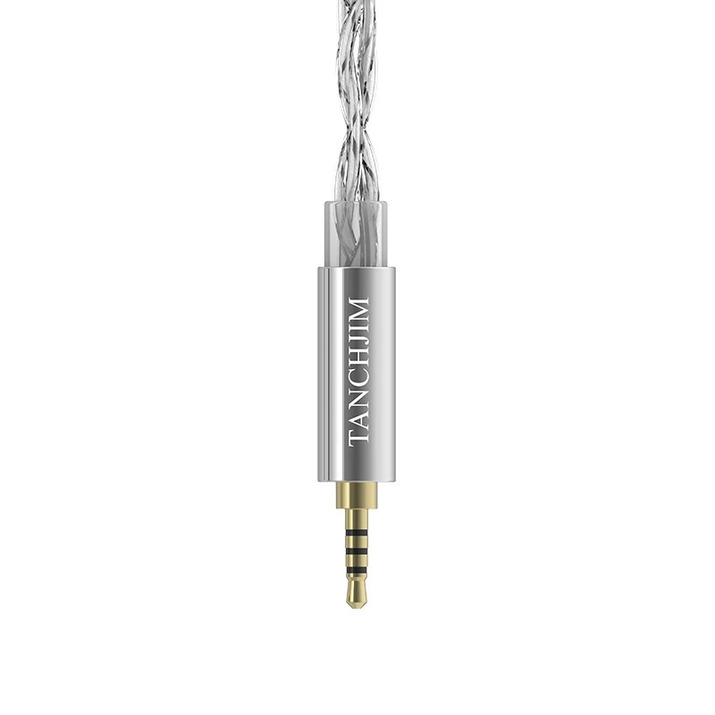 TANCHJIM CABLE R สายอัพเกรดหูฟัง ทองแดงผลึกเดี่ยวชุบเงิน ขั้ว2พิน0.78 ประกันศูนย์ไทย