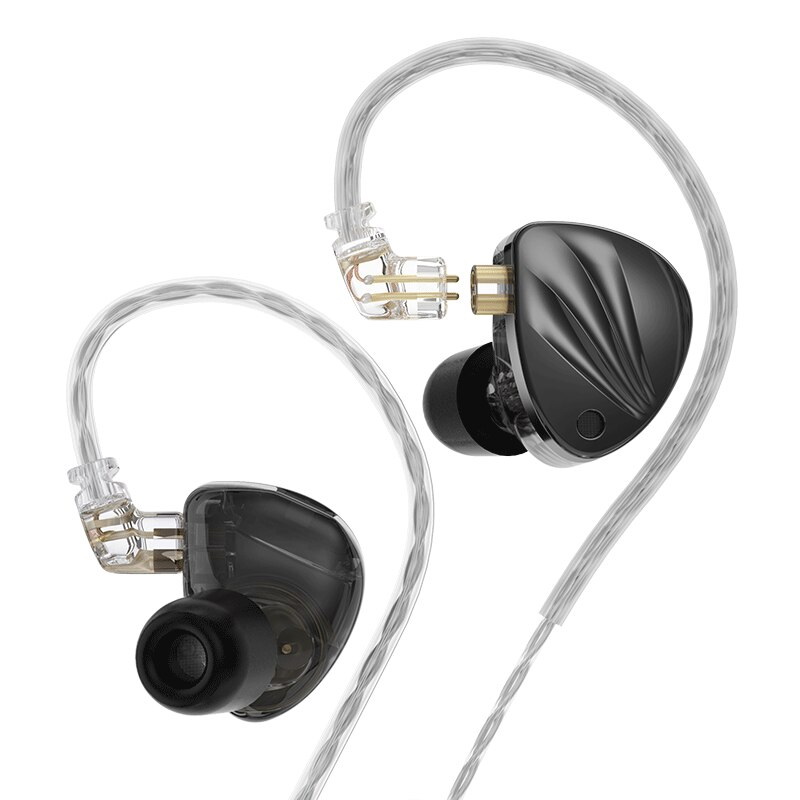 KZ krila หูฟัง Hybrid 2 ไดรเวอร์ 1BA+1DD ปรับแต่งโทนเสียงได้ ประกันศูนย์ไทย