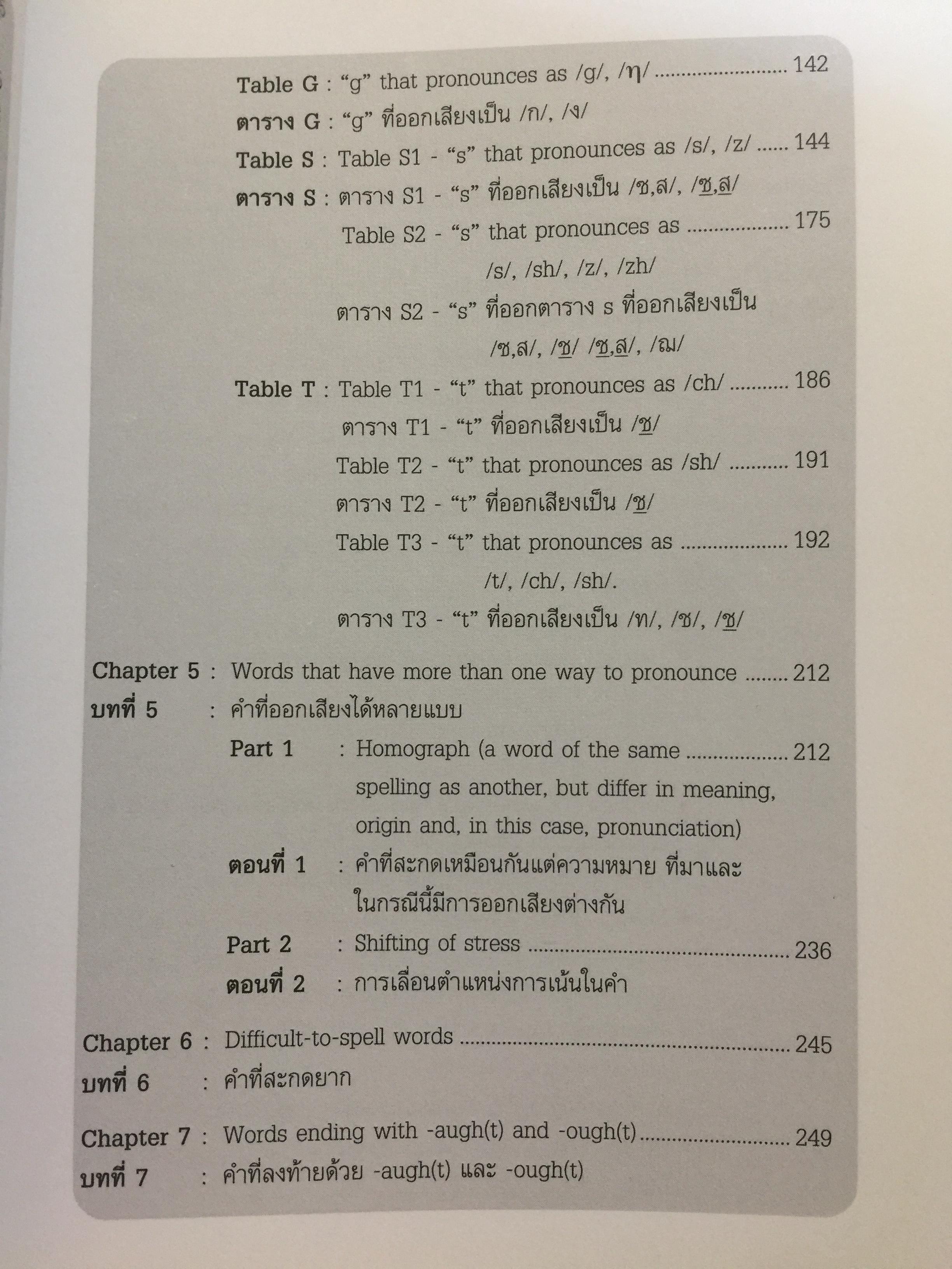 พจนานุกรม การออกเสียงภาษาอังกฤษ Dictionary of Crazy Spellings & Amazing Pronunciations in English 0 กก.