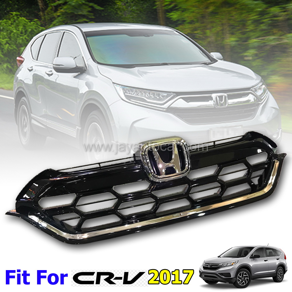 กระจังหน้าแต่ง กระจังหน้า HONDA CRV 2017-2019 MODULO สำหรับ ฮอนด้า ซีอาร์วี 2017 ทรง ฮอนด้า โมดูโล่