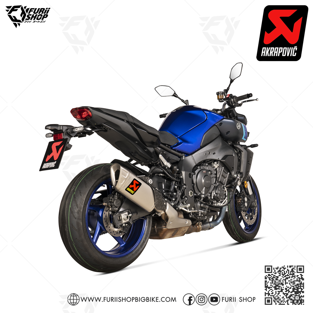 ท่อแต่ง Akrapovic Slip on GP ปลายดาบ : for Yamaha MT10 2022