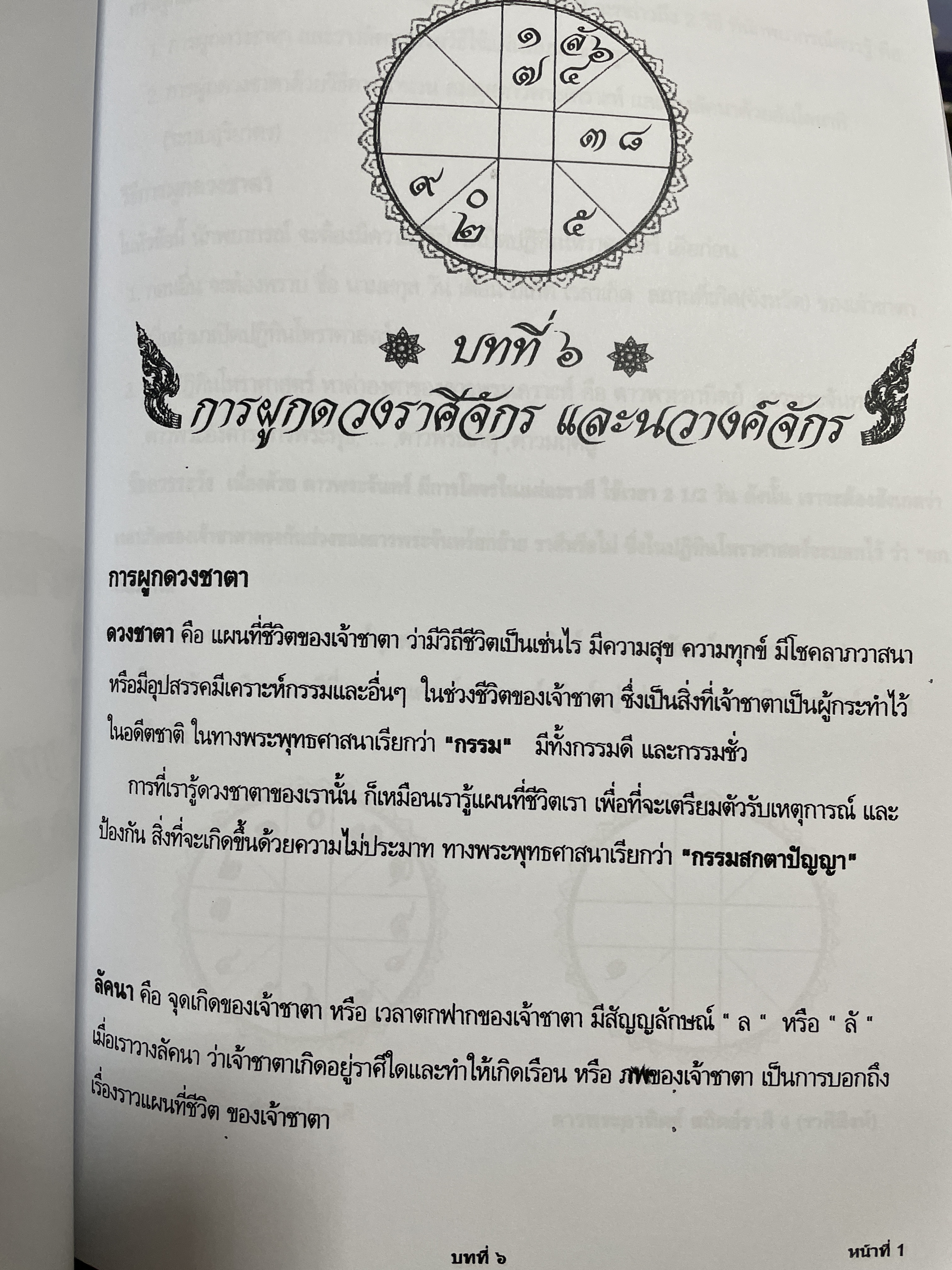 โหราศาสตร์ไทย หลักสูตร โหราศาสตร์ไทยระบบลัคนาจักร โดยอาจารย์บุญล้อม-จิตราภรณ์ ศุกรวัฒนศิลป์ 5,500 กรัม