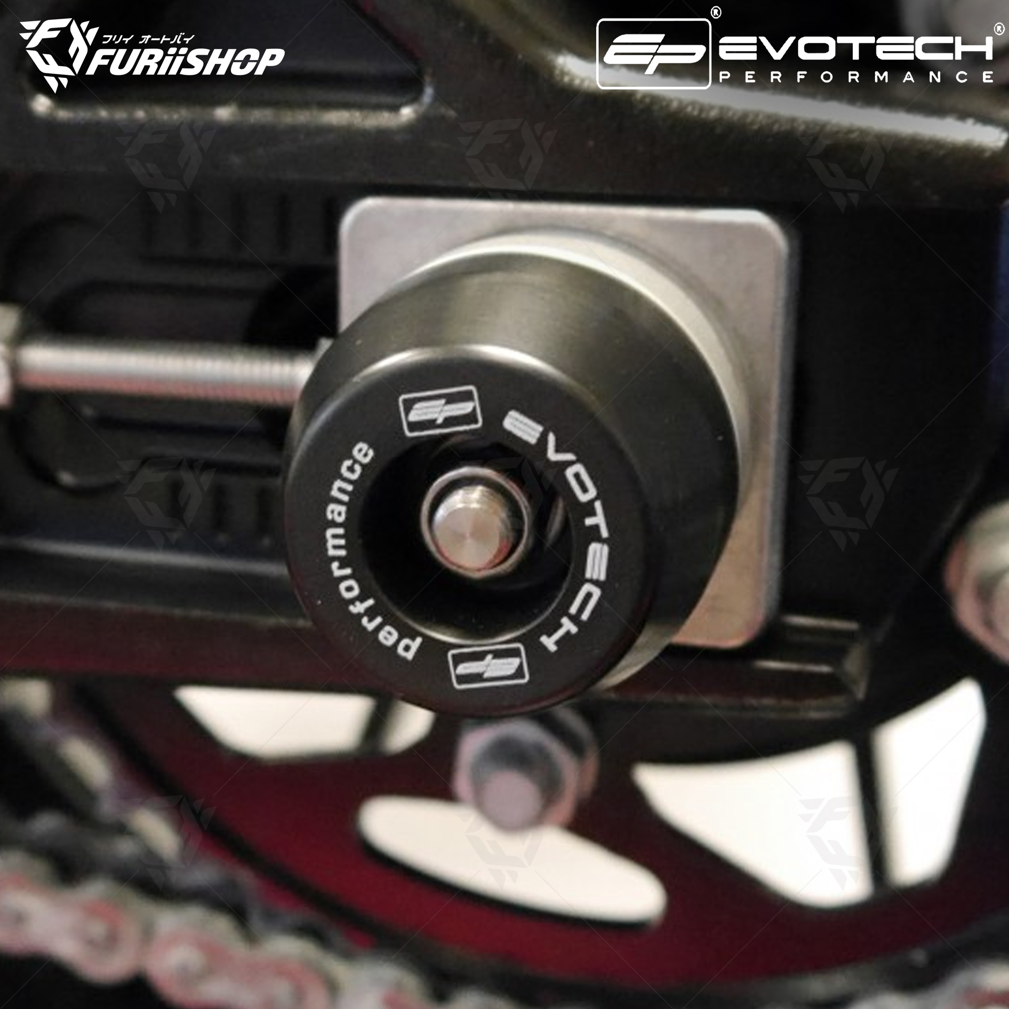 กันล้มหลัง EVOTECH For : S1000RR 2015-2019