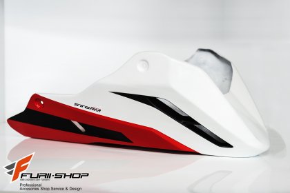 อกล่าง STORM Rider(สตรอมไรเดอร์) สีขาวแดง FOR HONDA CB650F