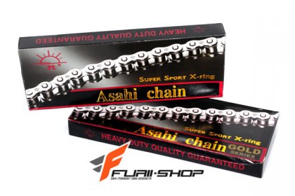 โซ่พระอาทิตย์ X-Ring 520 สีทอง และสีดำ