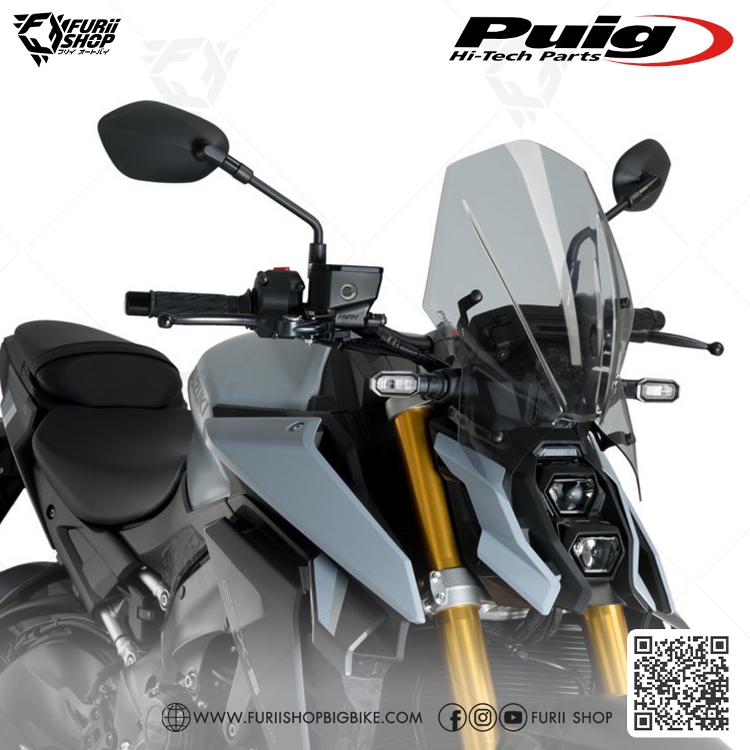 ชิลด์หน้า Puig Windshield Touring (NAKED) : for Suzuki Gsxs1000 21-22