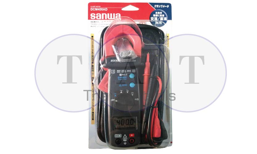 ดิจิตอล แคลป์มิเตอร์ DIGITAL CLAMP METER SANWA DCM400AD