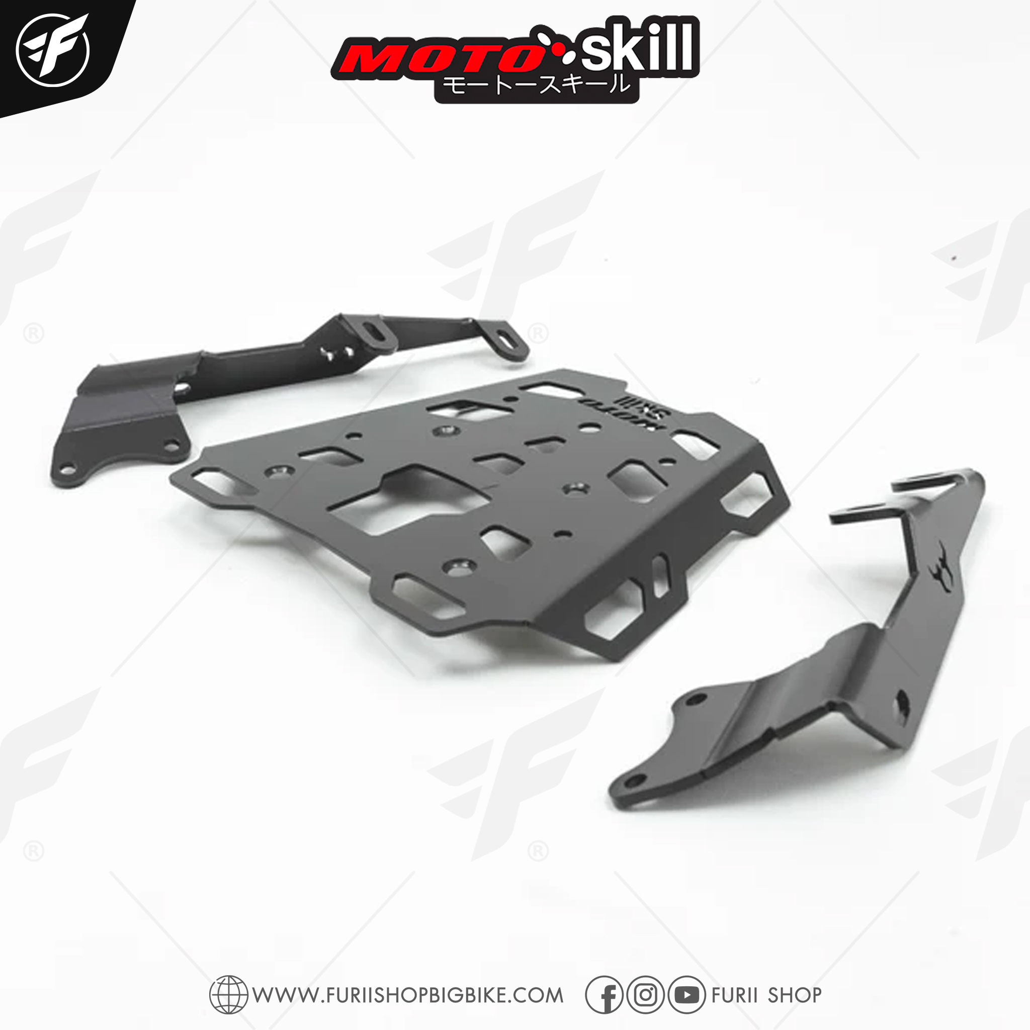 แร็คท้าย Motoskill Top rack สำหรับ CB500X ใส่ได้ทุกปี 12-22