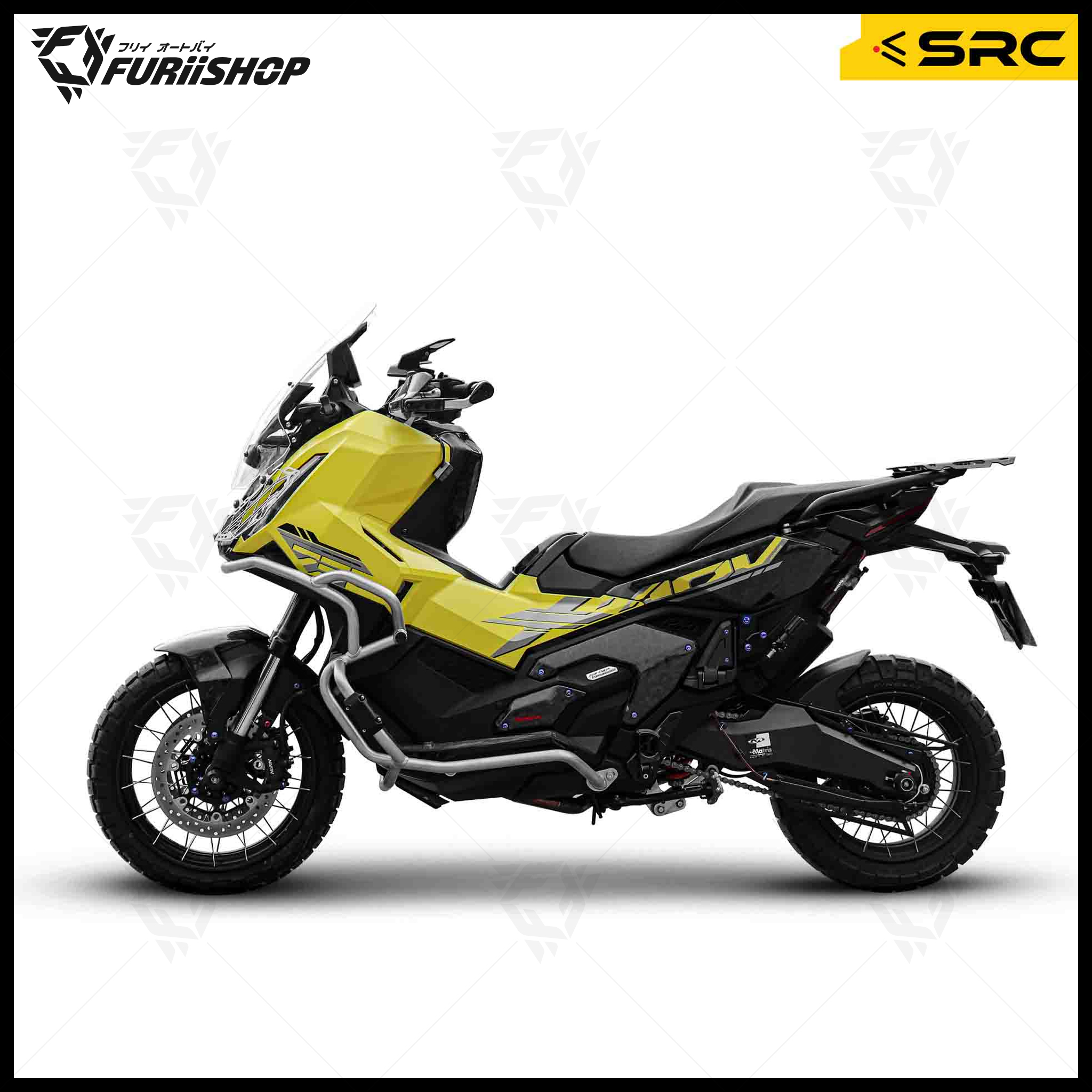 แคชบาร์.SRC CRASHBAR FULLSET FOR HONDA X-ADV 750 (2025)