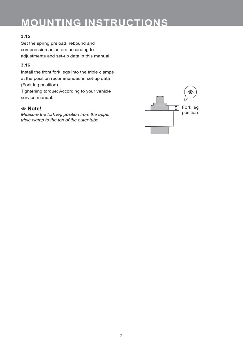 สปริงโช้คหน้า Ohlins FGK243 For Aprilia RS 660 2021-2022
