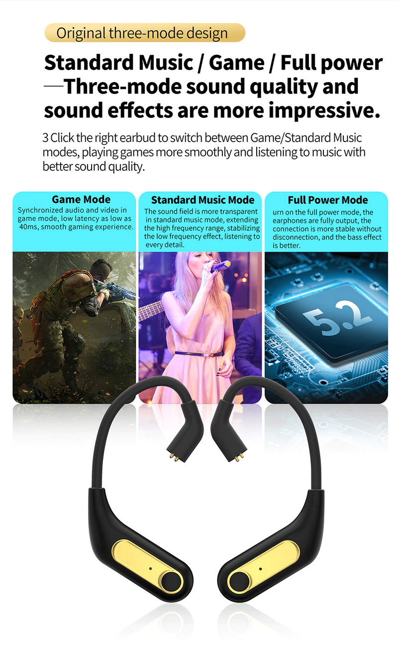 KZ AZ15 Module Bluetooth 5.2 อัพเกรดหูฟังให้ไร้สาย