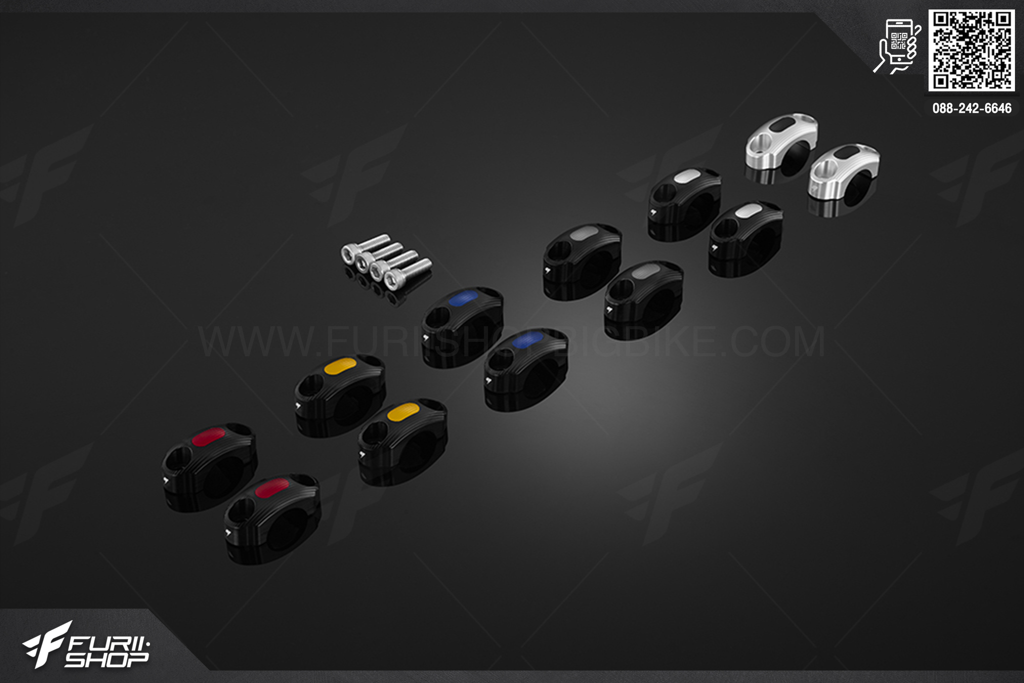 ประกับแฮนด์ (ซ้าย-ขวา) Bikers Honda CB650F (2013-2016)