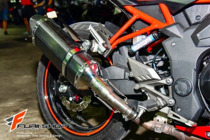 ท่อทรง AK code : AKKZ2SL สำหรับ Z250SL ท่อแต่ง ท่อสูตร ท่อบิ๊กไบค์ ท่อBigbike ท่อไอเสีย เอ็กพอร์ต