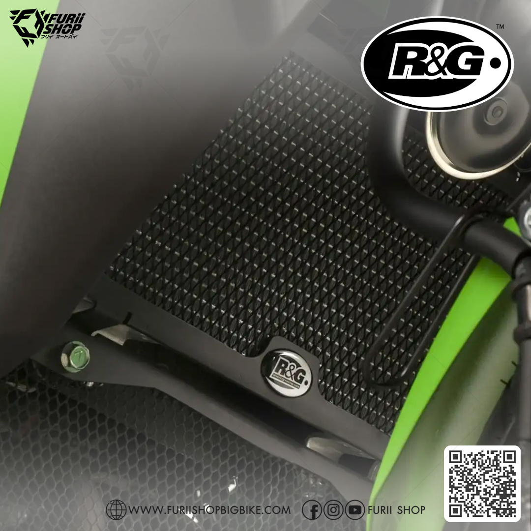 การ์ดหม้อน้ำ R&G Radiator Guard : for Kawaski Ninja 300