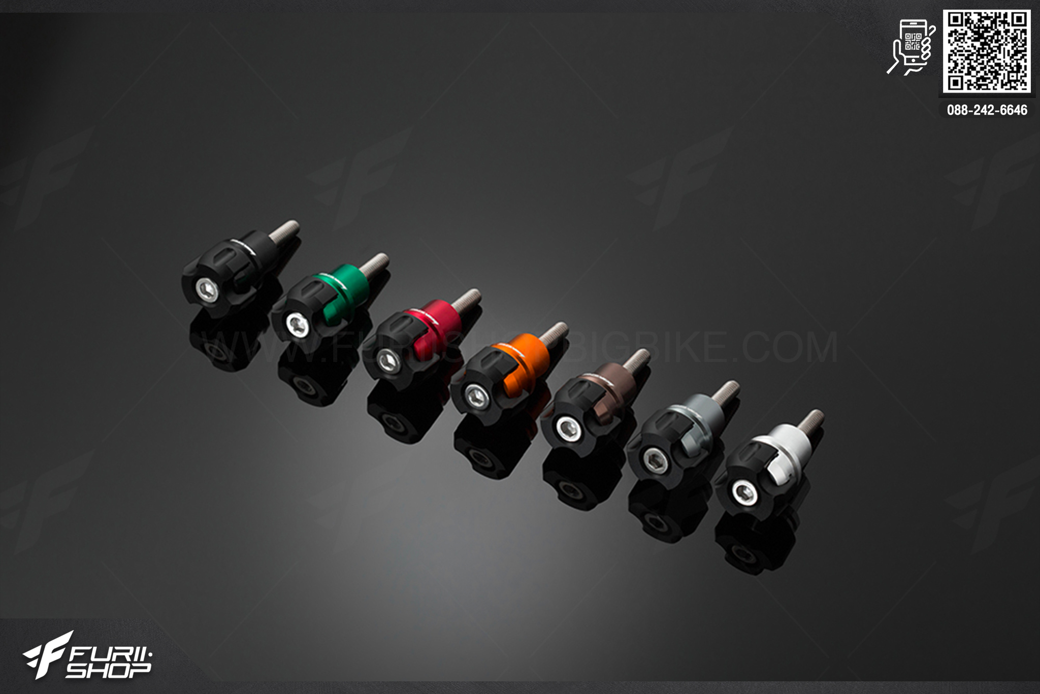 Front Fender Protectors Set (4 Pieces) Bikers Yamaha N-MAX (2015-2019)