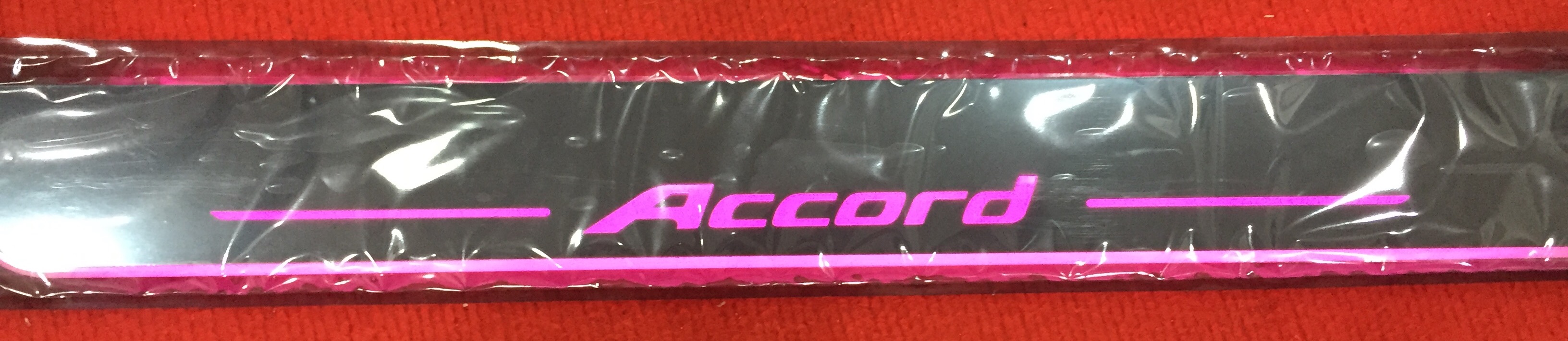 LED sill scuff plate- Accord
