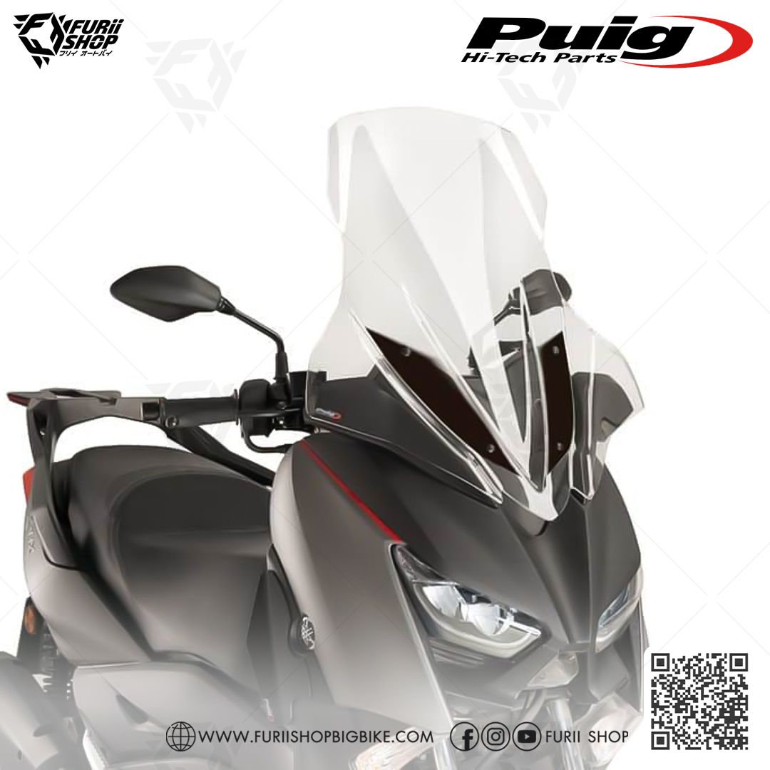 ชิลด์หน้า Puig Windshield Touring : for Yamaha X-Max300 2017-2020