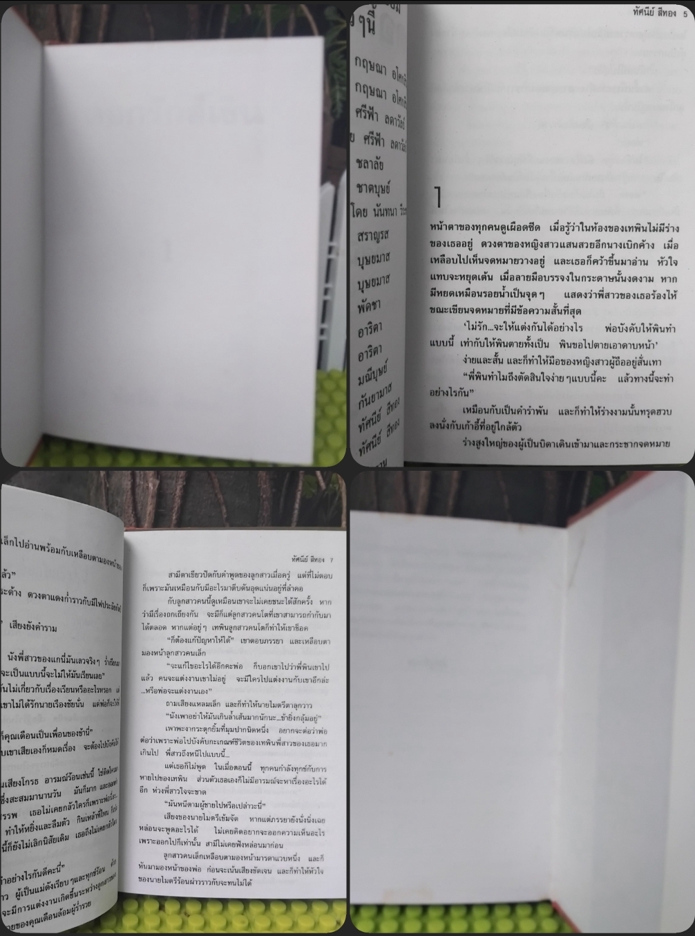 รวมผลงานของ ทัศนีย์ สีทอง นวนิยายไทย หนังสือมือ 1 ทุกเล่ม ไม่มีตำหนิ