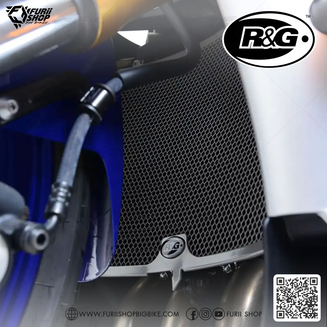 การ์ดหม้อน้ำ R&G Radiator Guard : for Yamaha R6 2006-2016