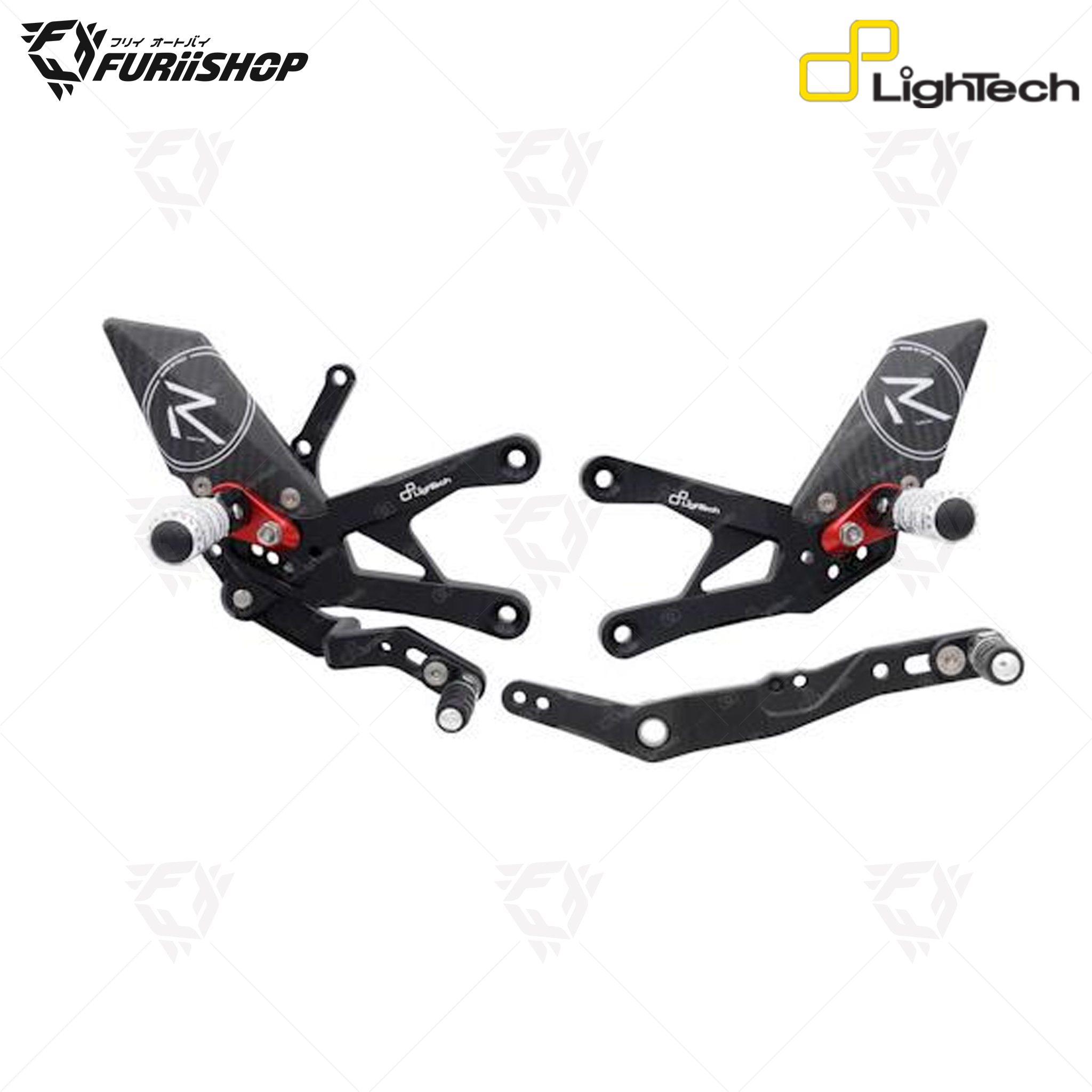พักเท้า LIGHTECH R VERSION For : S1000RR 2015+