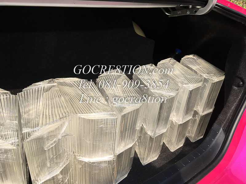 งาน อะคริลิค แปรรูป ตามแบบ April 2018 by GO CREATION