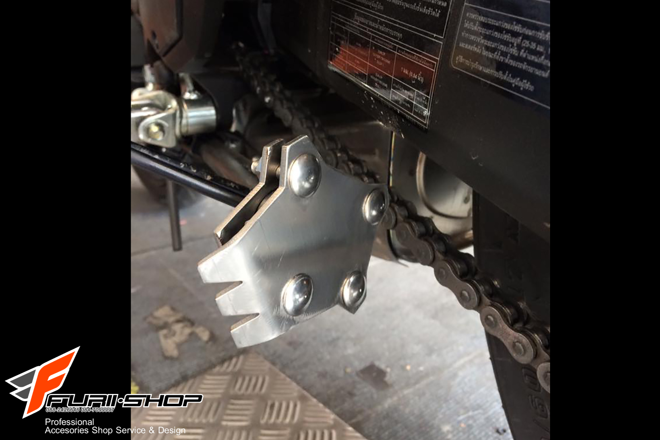 ตีนเป็ด ADV-TECH รองขาตั้งข้าง FOR CB500X CB750X