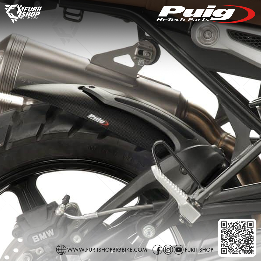 บังโคลนหลัง Puig Rear Fenders Carbon : for BMW R nine T 13-20 / New!! R nine T Scramble 17-20