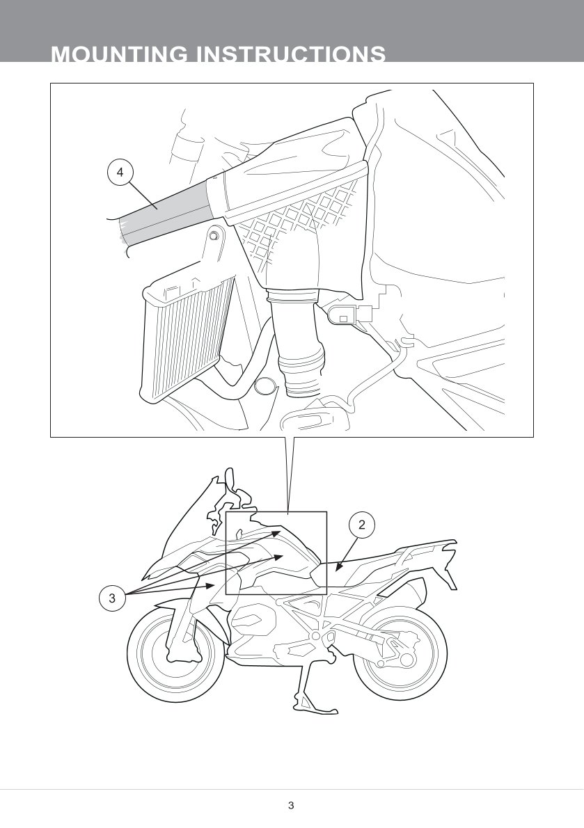 โช๊คหลังแต่ง Ohlins BM147 For BMW R 1250 GS ปี 2019-2023