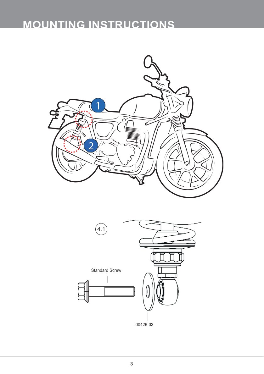 โช๊คหลังแต่ง Ohlins TR623 For Triumph Street Twin ปี 2016-2021