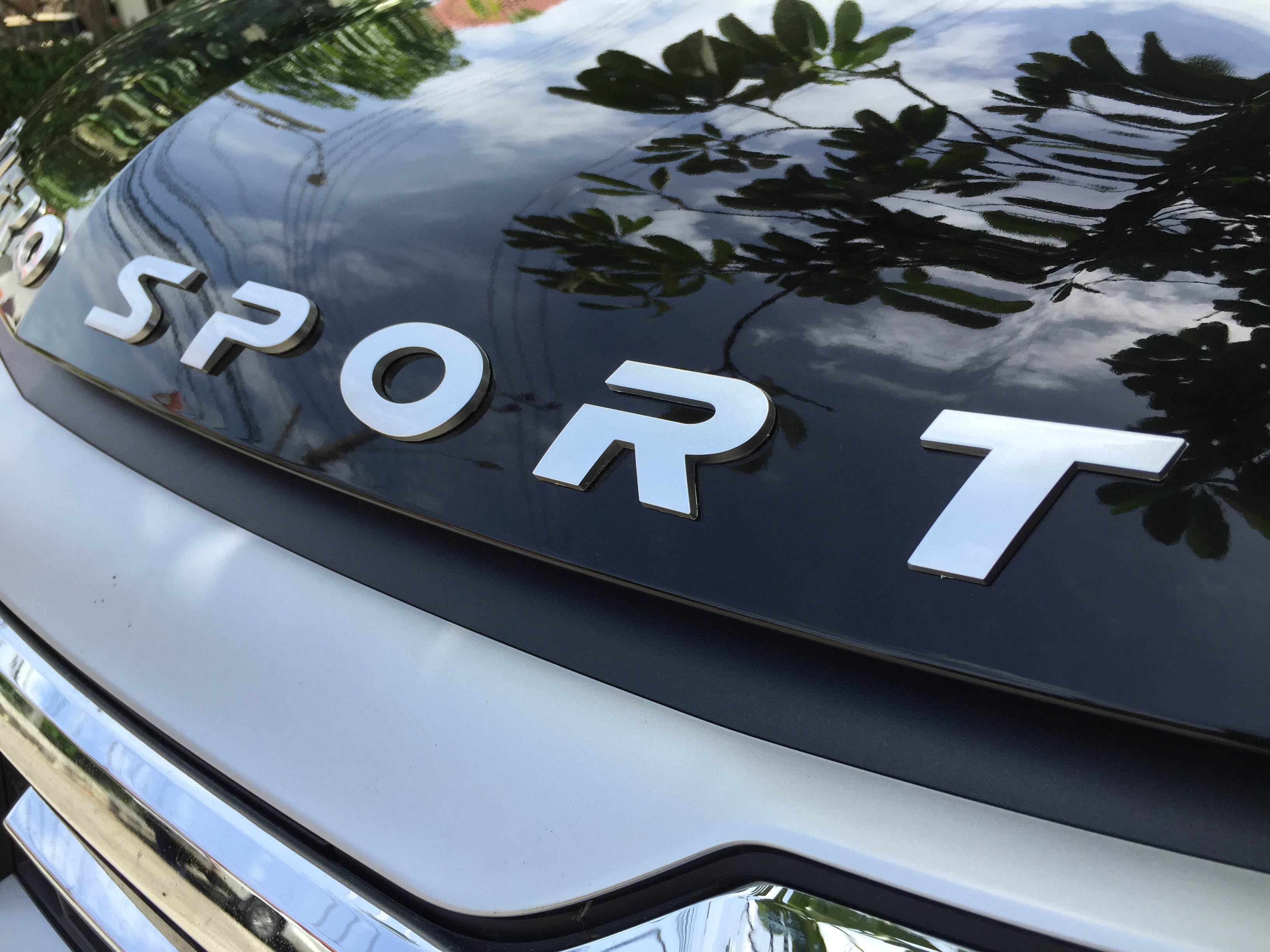 ตัวหนังสือ Pajero Sport สีเงินด้าน Silver
