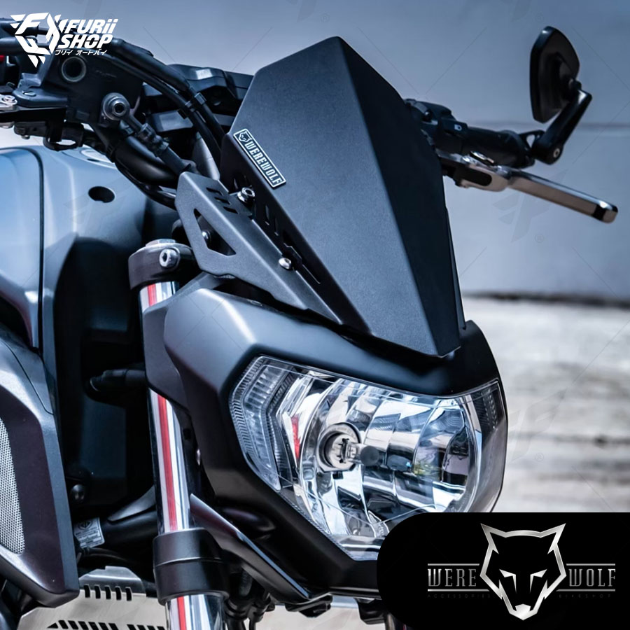 ชิลด์หน้า Were Wolf X-01 : for Yamaha MT07 2018-2020