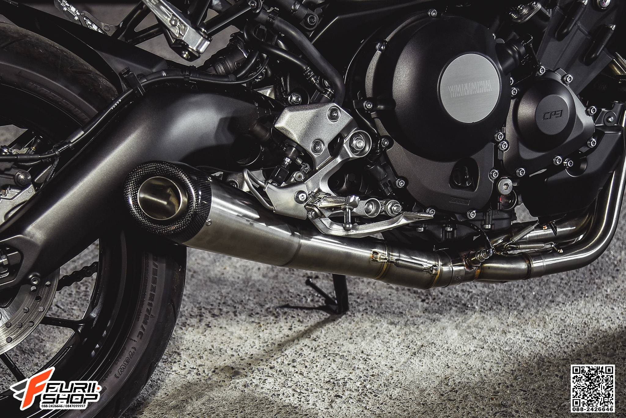 ท่อมอเตอร์ไซค์ SC PROJAECT CONIC SILENCER FOR YAMAHA XSR900 ท่อแต่ง ท่อสูตร ท่อบิ๊กไบค์ ท่อBigbike ท่อไอเสีย